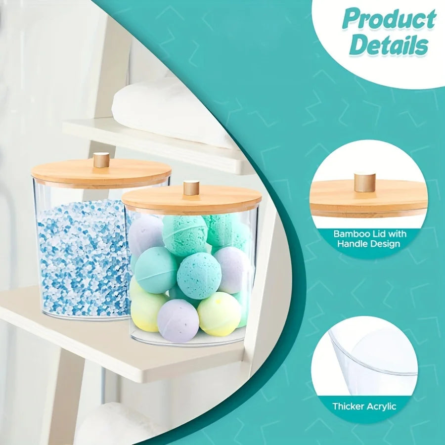 Laundry Storage Container – Large Acrylic Box for Detergent Pods, Powder & Scent Boosters