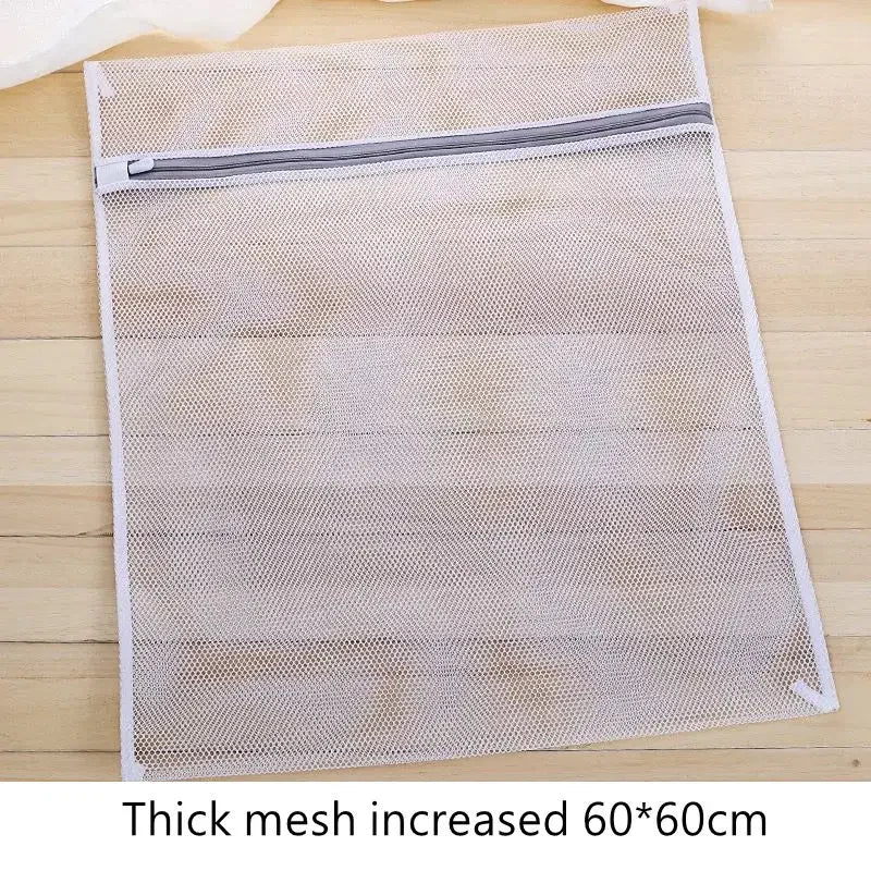 Fine Net Laundry Bag Clothing Care Washing Machines Dirty Laundry Basket Travel Shoes Mesh Bags Woman Bra Clothes Organizer