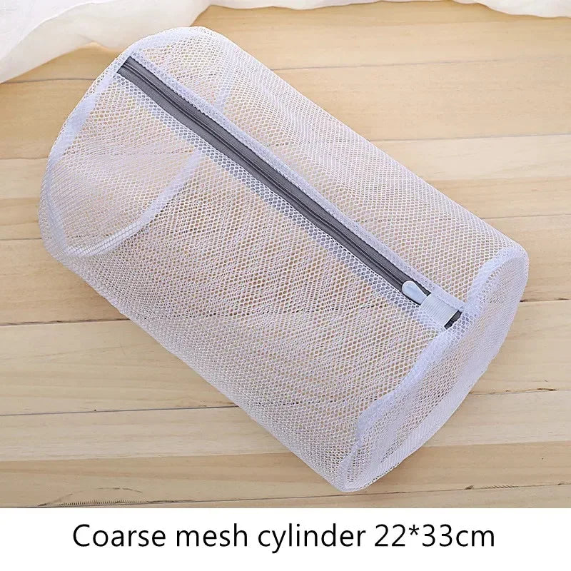 Fine Net Laundry Bag Clothing Care Washing Machines Dirty Laundry Basket Travel Shoes Mesh Bags Woman Bra Clothes Organizer