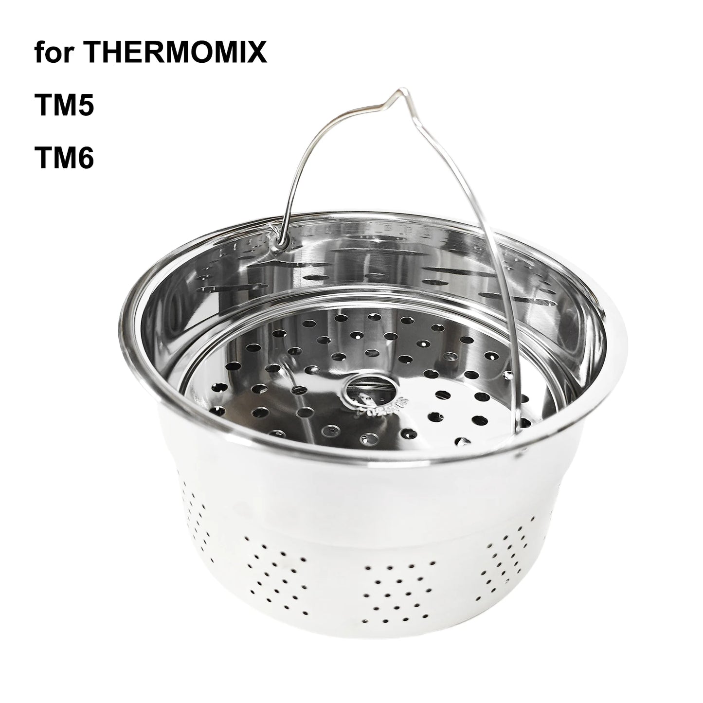 Stainless Steel Steamer for Thermomix – Fits TM5 TM6 TM7, Ideal for Rice & Vegetables