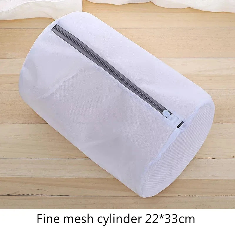 Fine Net Laundry Bag Clothing Care Washing Machines Dirty Laundry Basket Travel Shoes Mesh Bags Woman Bra Clothes Organizer