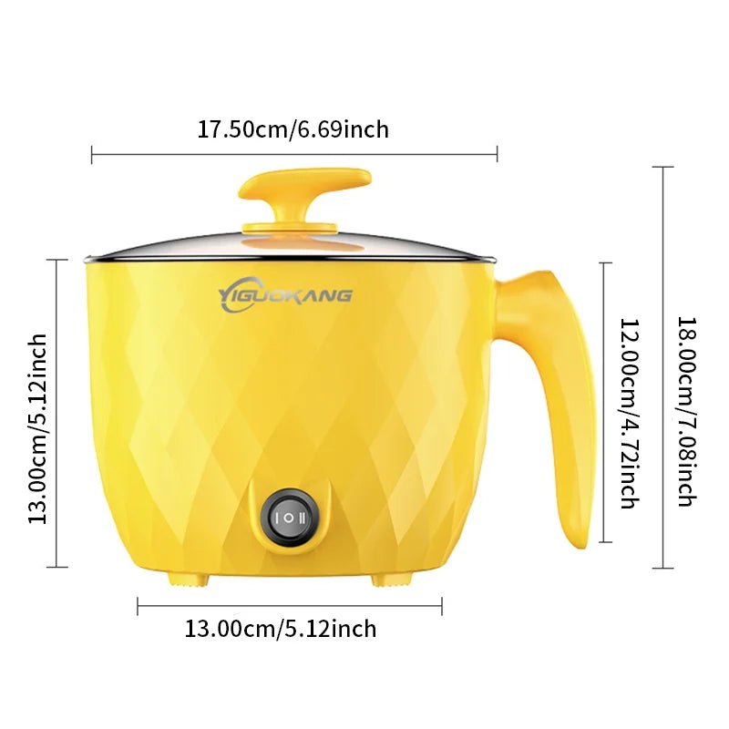 1.8L Multifunctional Electric Rice Cooker – Mini Non-Stick MultiCooker for Home & Kitchen