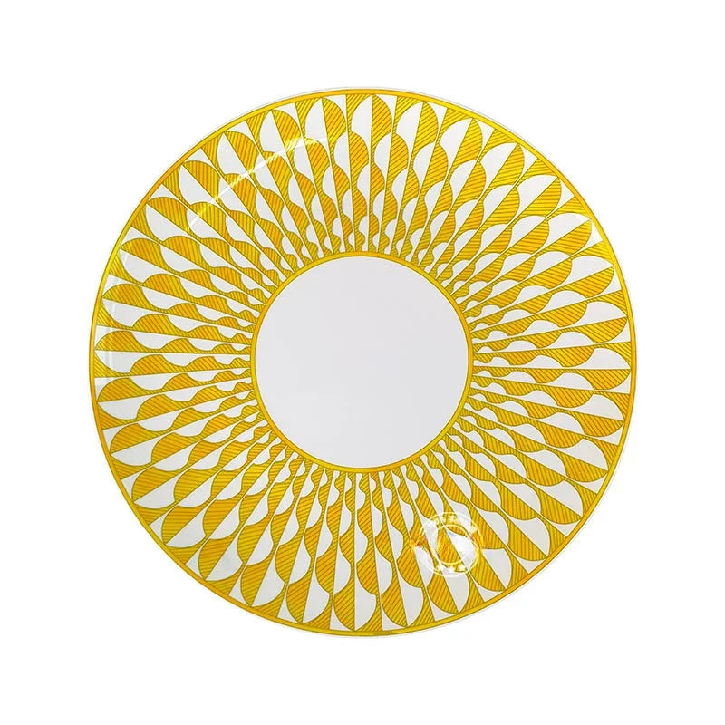 Elegant Bone China Tableware Set – Creative European Plates, Cups & Gift Set for Home Dining