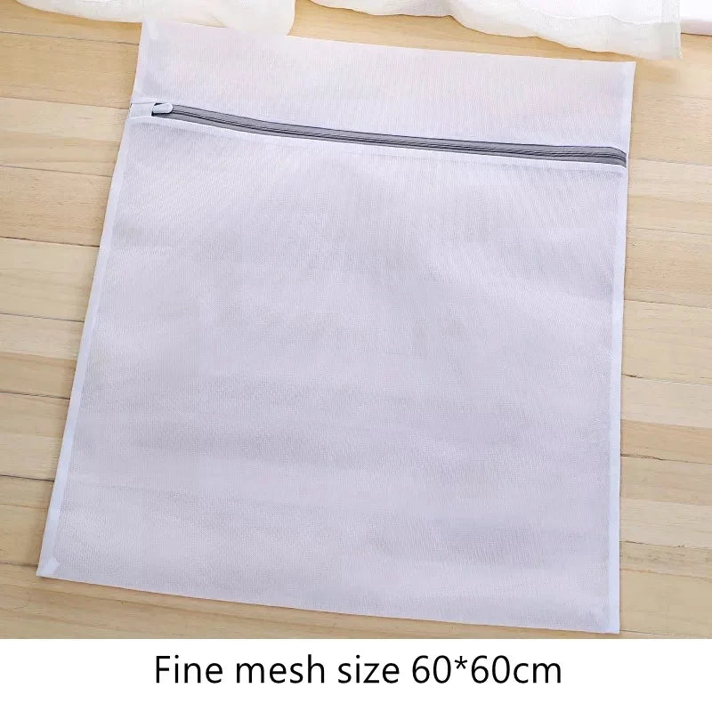 Fine Net Laundry Bag Clothing Care Washing Machines Dirty Laundry Basket Travel Shoes Mesh Bags Woman Bra Clothes Organizer