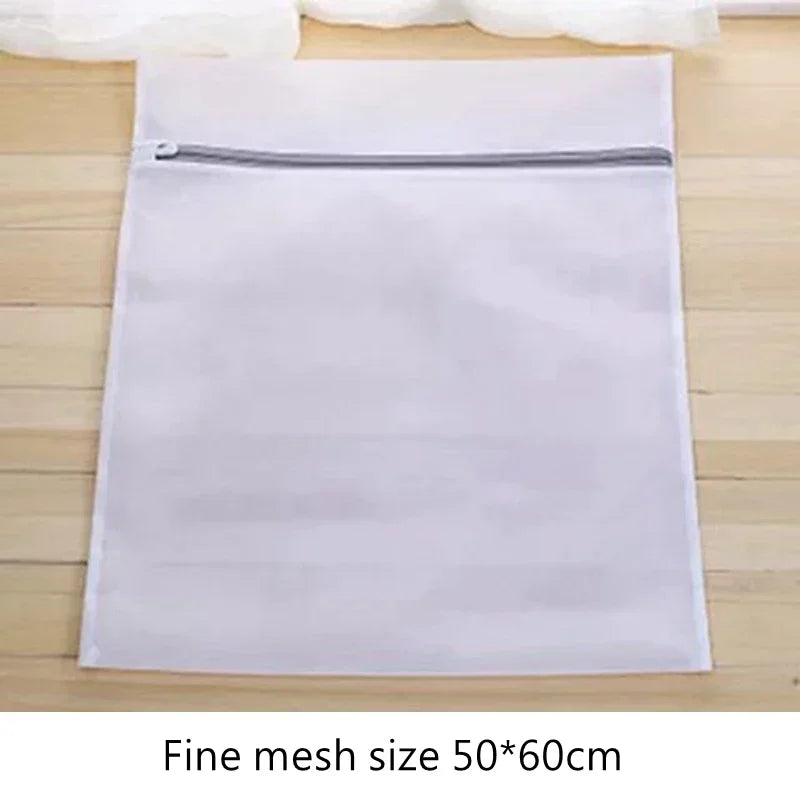 Fine Net Laundry Bag Clothing Care Washing Machines Dirty Laundry Basket Travel Shoes Mesh Bags Woman Bra Clothes Organizer