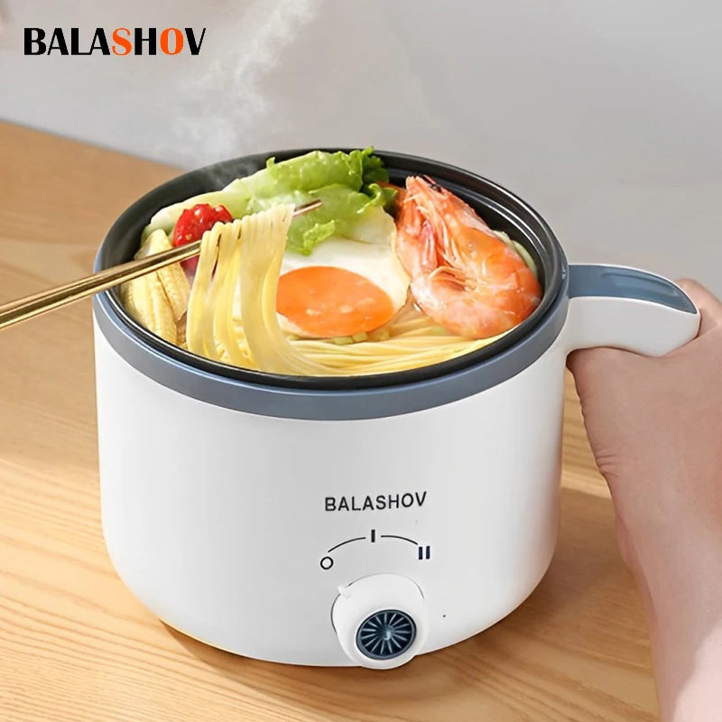 Mini Electric Rice Cooker – Single/Double Layer Smart MultiCooker for 1–2 People