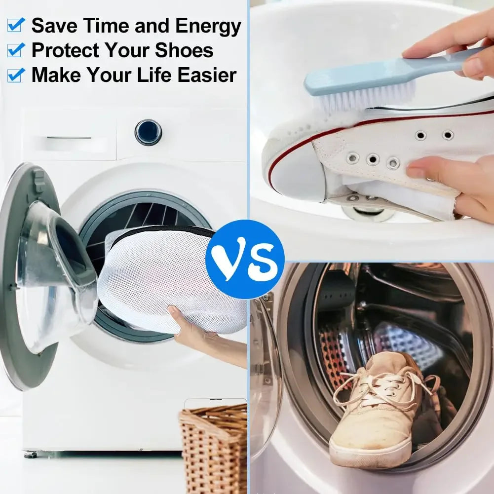 Sneaker Laundry Bag – Durable Mesh Shoe Washing Bag for Machine Wash & Storage
