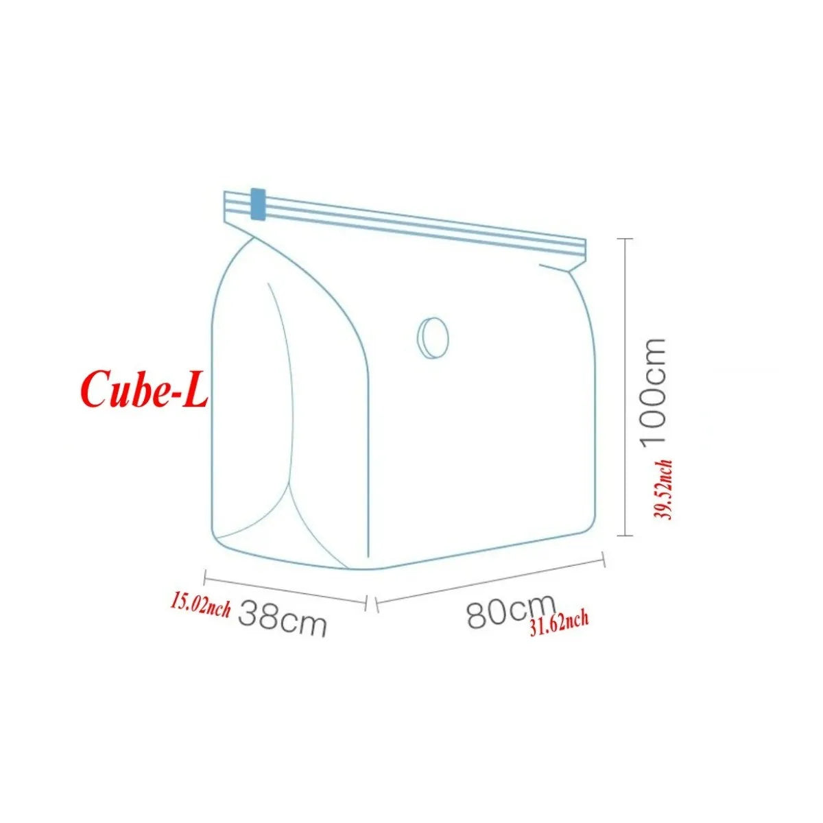 Vacuum Compression Storage Bags – Large, Reusable, No Pump Design for Travel & Home