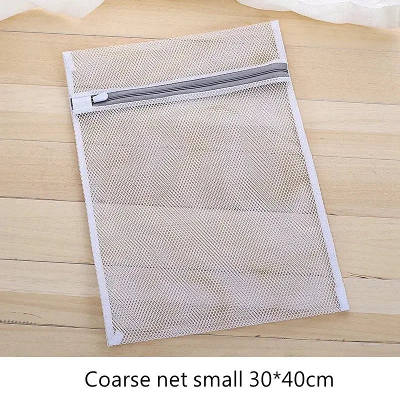 Fine Net Laundry Bag Clothing Care Washing Machines Dirty Laundry Basket Travel Shoes Mesh Bags Woman Bra Clothes Organizer