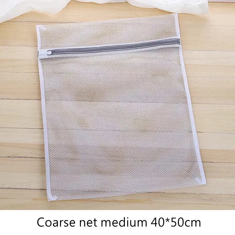 Fine Net Laundry Bag Clothing Care Washing Machines Dirty Laundry Basket Travel Shoes Mesh Bags Woman Bra Clothes Organizer